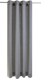 Kutti Vorhang Metis Leinen, Ösen (1 St), blickdicht, blickdicht, natürliche Leinen-Gardine, einfarbig, pflegeleicht, Basic