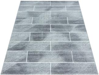 Teppich BETA GREY 80 X 150cm Rechteck