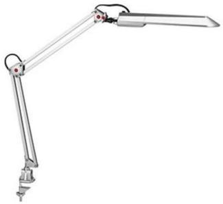 Alco Tischleuchte Tischklemme 11 Watt silber