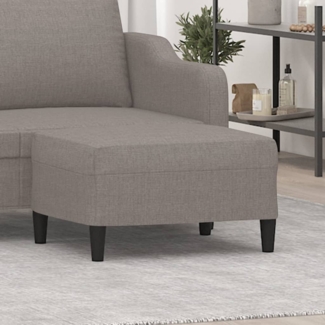 vidaXL Fußhocker Taupe 70x55x41 cm Stoff [349310]