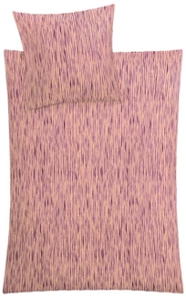 Kleine Wolke Bettwäsche Kleine Wolke Bettwäsche MINO Mako-Satin BL 135x200 cm rosa Bettbezug