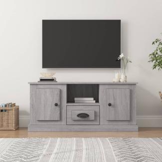 vidaXL TV-Schrank Grau Sonoma 100x35,5x45 cm Holzwerkstoff 816462