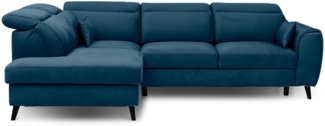 Wohnideebilder Noble Dunkelblau Ecksofas & Eckcouches CO-NOB-LT-40NU
