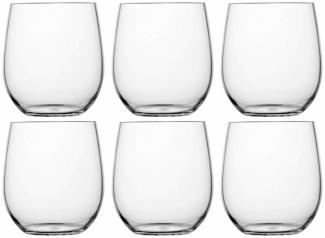 Wasserglas farblos Set 6 Stück, unzerbrechlich, Tritan, Party