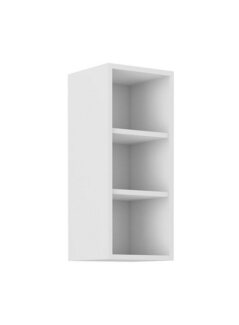 Hängeschrank Regal 30 cm Weiß matt Küchenzeile Küchenblock Küche Stilo Landhaus