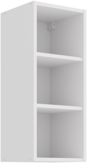 Hängeschrank Regal 30 cm Weiß matt Küchenzeile Küchenblock Küche Stilo Landhaus