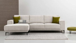 Places of Style Ecksofa Oland, 280 cm, im zeitlosem Design und hochwertiger Verabeitung