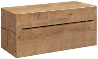 Lanzet Woodblock Waschtischunterschrank 100cm Hellbraun