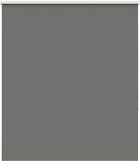 vidaXL Verdunkelungsrollo Grau 125x130cm Stoffbreite 121,6cm Polyester 4011107