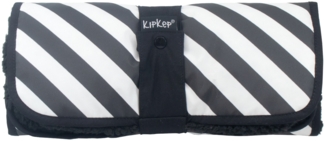 KipKep Napper Wickelunterlage Ziggy Grau Black On Black