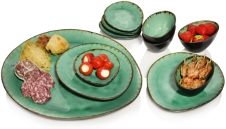 SÄNGER Servierplatten Set Palm Beach 11 teilig