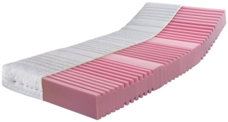Kaltschaummatratze Kaltschaummatratze Ortho-PUR Härtegrad H4 (RG.., RAVENSBERGER Matratzen, 19 cm hoch, Härtegrad H 4 (RG 40) 80x200 cm mit Baumwoll-Doppeltuch-Bezug