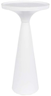 Beistelltisch FLOSS WHITE von Zuiver aus Aluminiumguss