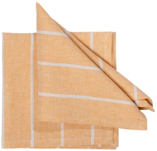 Pichler Serviette 40x40 cm Terry orange