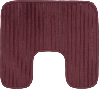 liebling Badematte Badvorleger, Badteppich, rutschhemmend beschichtet, fußbodenheizungsgeeignet, Polyester, mit Bügelausschnitt, starke Saugfähigkeit, für alle Bodenbeläge, in verschiedenen Farben