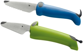 Kuhn Rikon KinderKitchen Messer-Set 2-tlg. grün / blau