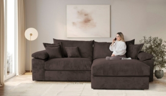 Home affaire Ecksofa Soft&Cosy XXL L-Form, B: 303 cm - OTTO. Verlässliche Qualität, Mega-Sofa, Cord oder Chenille-Struktur, mit Federkern & 4 Zierkissen