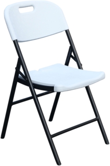 Klappstuhl Weiß