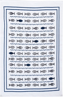 Erwin Müller Geschirrtuch Frottier-Geschirrtuch 2er-Pack, Baumwolle Motiv