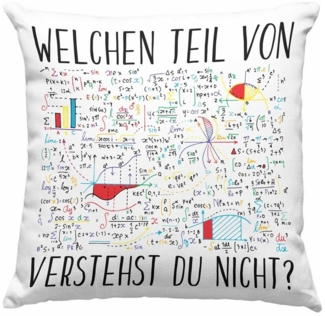Trendation Dekokissen Trendation - Lustige Kissen Geschenk Welchen Tell Von Verstehst du Nic