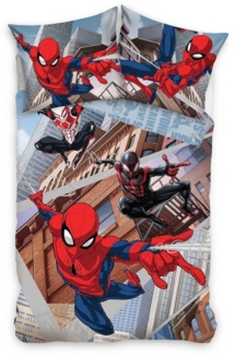 Marvel Spider-Man Kinderbettwäsche SM4326 135x200 cm + 80x80 cm
