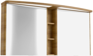Lanzet CLASSICO Spiegelschrank 140 cm, Hellbraun