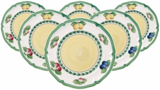 Villeroy & Boch French Garden Fleurence Brotteller ø 17,4 cm 6er Set