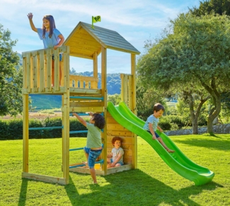 TP Toys Wolkenkratzer 2 | Holz Spielturm Garten |