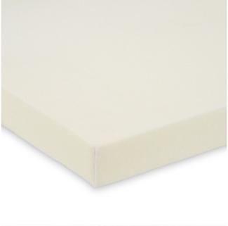 Fabimax 2678 Spannbettlaken Jersey für Beistellbett 55x90 creme