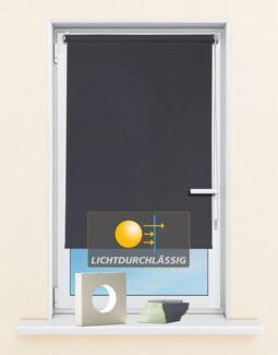 Seitenzugrollo Seitenzugrollo 'Ida', Lichtschutz, Klemmfix, ohne Bohren, Fixmaß, Kutti, Lichtschutz, ohne Bohren, Klemmfix, Sichtschutz, Sonnenschutz