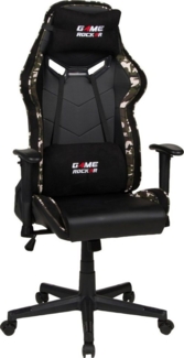 Duo Collection Chefsessel Game-Rocker G-30, Gaming Chair in Camouflage Optik