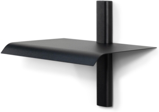 Spinder HOLA 1 Wandregal Stahl Schwarz Modern