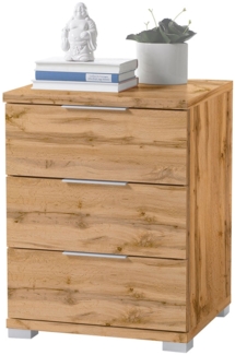 Nachttisch Uno / Universal , Holzwerkstoff , Holzfarben , 46 x 61 x 42 cm