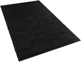 Teppich schwarz 160 x 230 cm Shaggy DEMRE