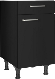 nobilia® Unterschrank "Touch", Ausrichtung wählbar, vormontiert, in den Breiten 30, 45 und 60 cm Breite, mit höhenverstellbaren Sockelfüßen, vormontiert