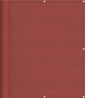 vidaXL Balkon-Sichtschutz Terrakotta 120x700 cm 100 % Polyester-Oxford 42002090