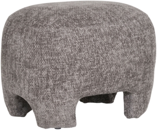 Pouf, grau, 53x41 cm, HN1280