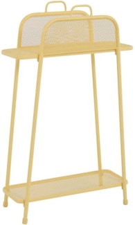 MWH Balkonregal Shelfo gelb 65,5x27x105,5 cm