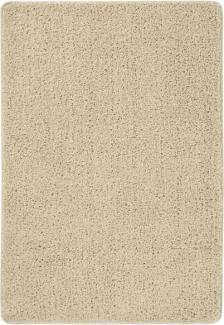 vidaXL Shaggy-Teppich Creme 160x230 cm Rutschfest 340390