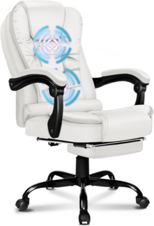Bürostuhl Computer Gaming Drehstuhl Lordosenstütze Massage