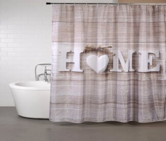 Sanilo Duschvorhang Home 180x200 cm, 100% wasserdicht, Anti-Schimmel-Effekt, hochwertige Qualität