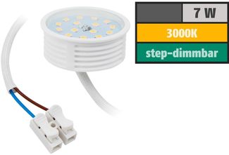 LED-Modul McShine, 7W, 470 Lumen, 230V, 50x23 mm, warmweiß, 3000K, step-dimmbar
