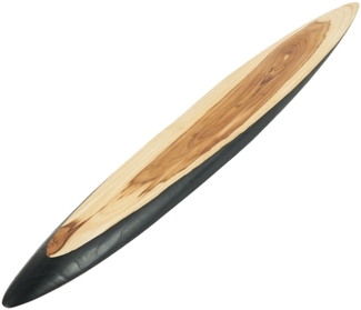 Der Bondi Tapasteller - XXL - Natürliches Schwarz - 150x20x3.5cm