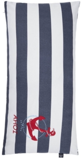 Schietwetter Kissenbezug Accessoire Kissenbezug "Ahoi" 80x40cm, (1 Stück), Reißverschluss
