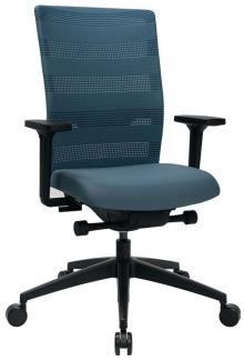 Topstar Bürodrehstuhl Sitness Airwork petrol-Teppichbodenrollen