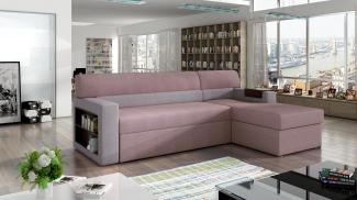 Wohnideebilder Rico Rosa Ecksofas & Eckcouches R35