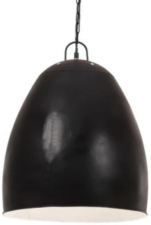 vidaXL Hängelampe Industriestil 25 W Schwarz Rund 42 cm E27 320557