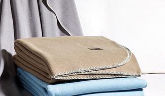 Wohndecke Wohndecke SANSIBAR taupe BL 150x200 cm braun Decke Kuscheldecke, Sansibar Sylt