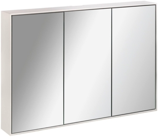 Lanzet Woodblock Spiegelschrank-Einbau W1 102cm weiß