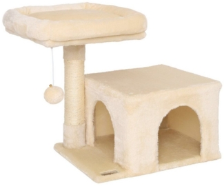 lionto Kratzbaum Katzenkratzbaum Höhe 50 cm, beige